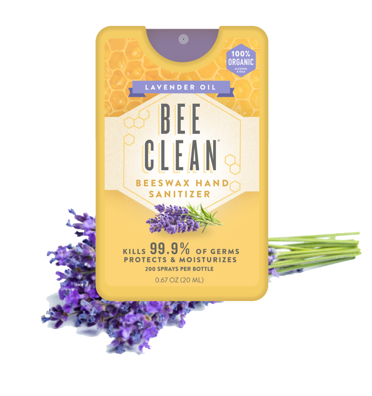 Bee Clean Lavender Oil Hand Sanitizer